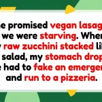 Culinary Catastrophe: Host Promises Vegan Lasagna But Serves a Raw Stacked Salad instead